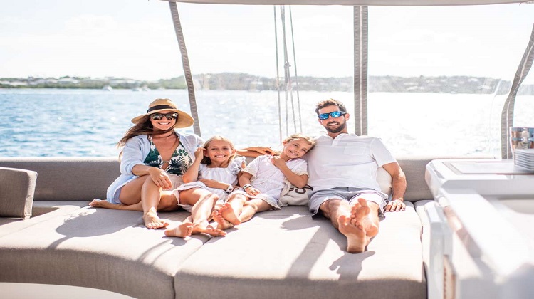 Family Sailing Croatia On a Catamaran